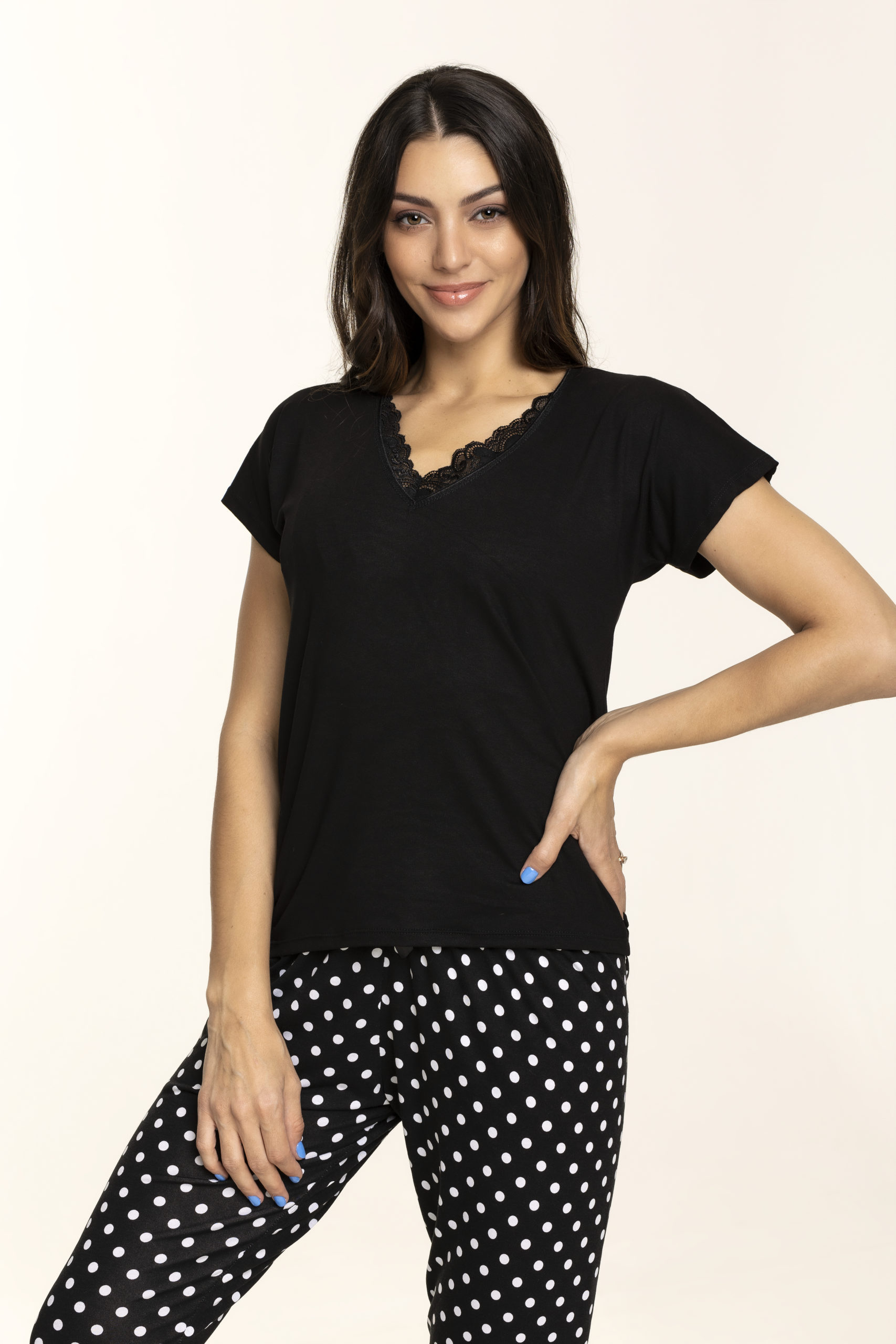 Kamilla - hosszú nadrágos pizsama - Image 3