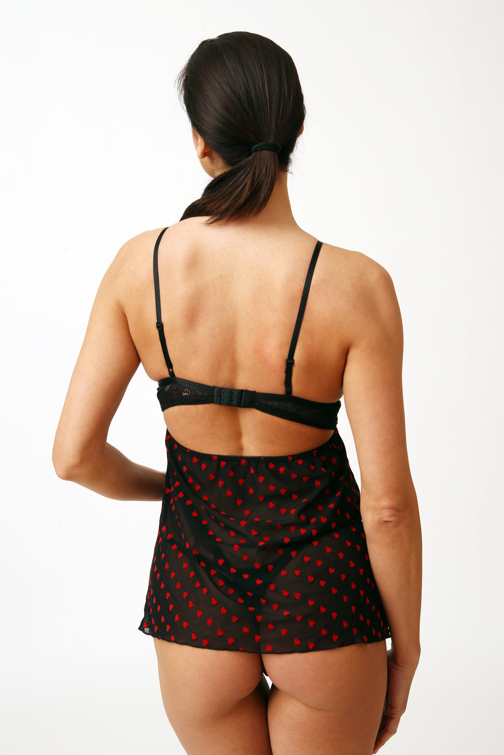 Lili - kétrészes tüll babydoll - Image 5